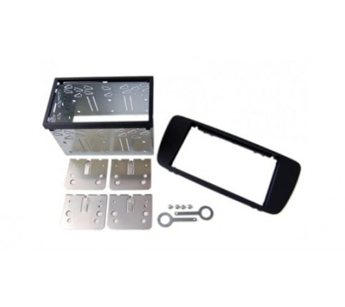 2-DIN frame Seat Ibiza 08-14 metaal  zwart-metallic