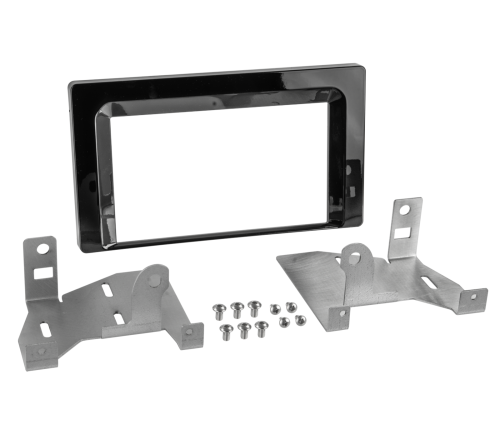 2-DIN frame Toyota Aygo X 22-23 piano zwart