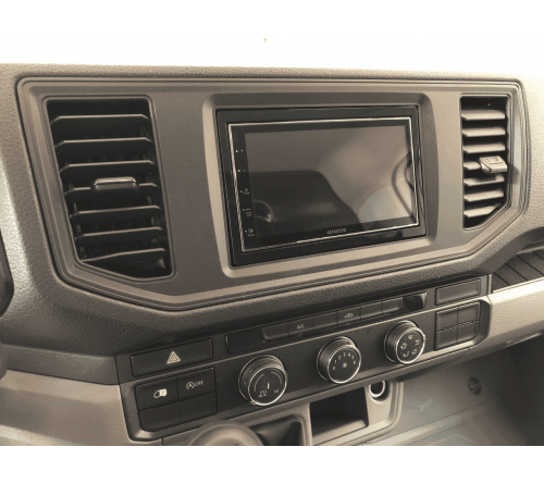 2-DIN frame VW Crafter 17- zwart