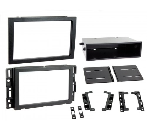 2-DIN frame Buick  Chevrolet  GMC  Hummer zwart