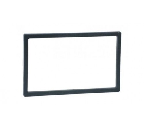 2-DIN frame Universeel rand 110x1885mm -97x1735mm zwart