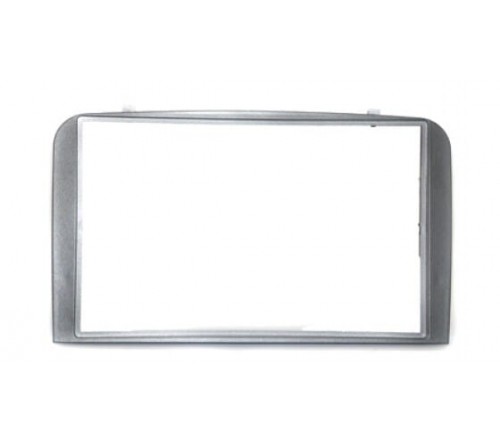 2-DIN frame Alfa 147 00-10 zilvergrijs licht