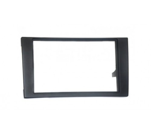 2-DIN frame Audi A4 00-08 Seat Exeo 08-13 zwart