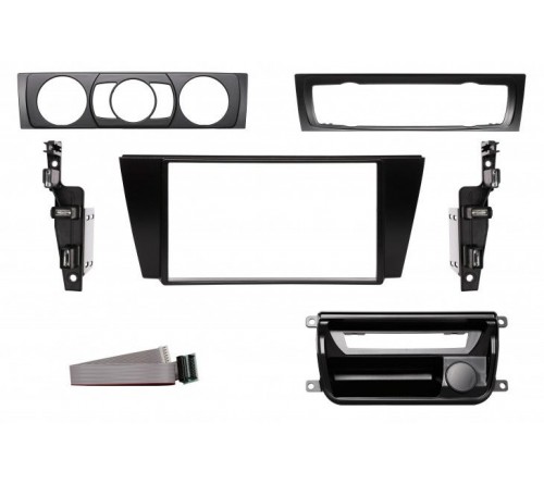 2-DIN frame BMW 3-serie 05-14 met man/auto airco Kit