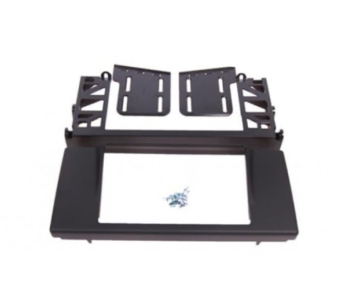 2-DIN frame BMW 5-serie E39 95-04 LR Range Rover 02-05 zwart