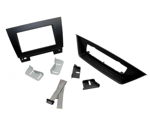 2-DIN frame BMW X1-serie (E84) 09-15  zwart