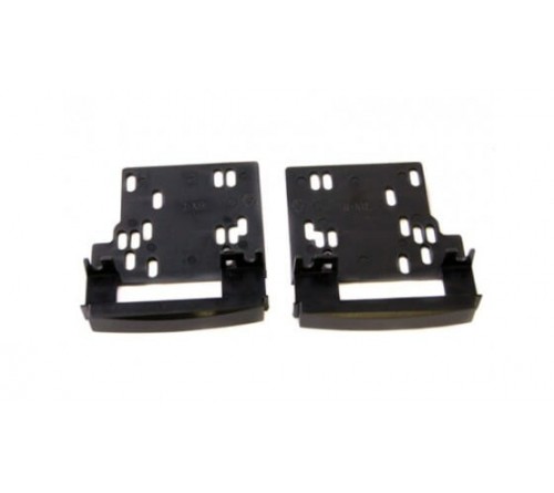 2-DIN frame Chrysler  Dodge  Jeep  div modellen 08-16 zwart
