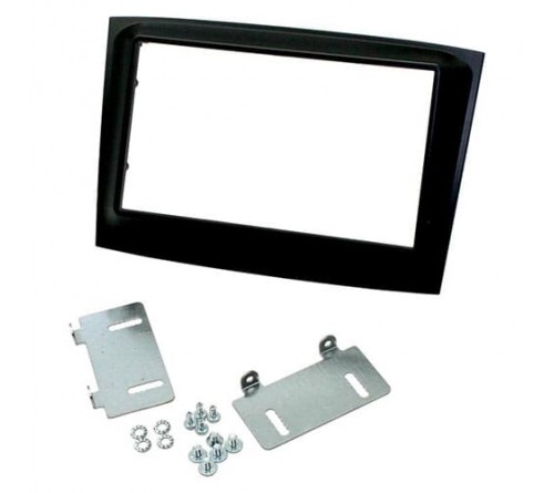 2-DIN frame Fiat Doblo  Opel Combo 15- piano zwart