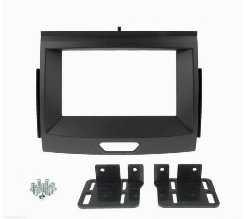 2-DIN frame Ford Ranger XLT/Wildtrack 16- 21 zwart OEM 8