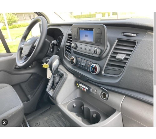 2-DIN frame Ford Transit  Transit Custom 20- met OEM unit