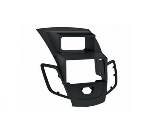 2-DIN frame Ford Fiesta 08-17 incl. display opening zwart