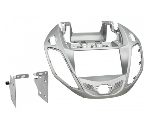 2-DIN frame Ford B-Max 12-18 zilver