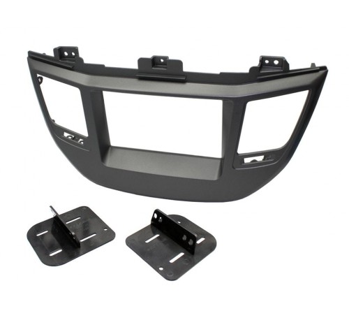 2-DIN frame Hyundai Tucson 15-19  zilver