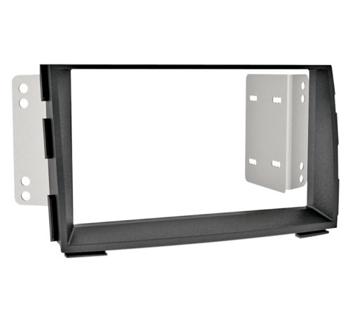 2-DIN frame Kia Venga 09-19  zwart