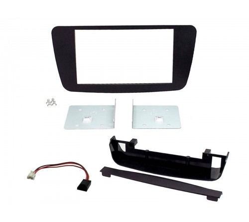 2-DIN frame Mercedes A-class (W176)  GLA  CLA 13-20 zwart