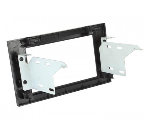 2-DIN frame Mercedes Actros (MP4/BM963) 11-19 zwart
