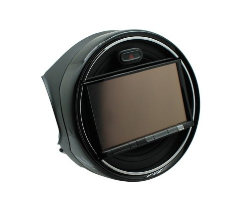 2-DIN frame Mini Cooper (F55 56)  Paceman 14- zwart