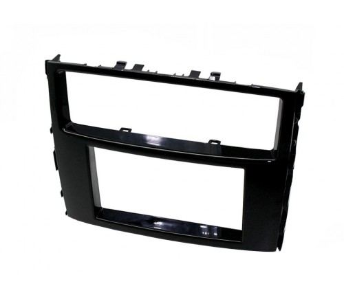 2-DIN frame Mitsubishi Pajero 14-19  piano zwart