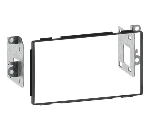 2-DIN frame Nissan Qashqai 07-14 amplified systems zwart