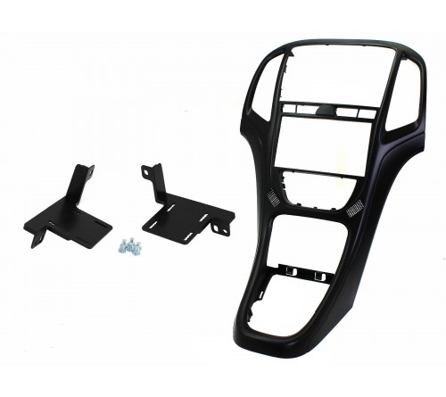 2-DIN frame Opel Astra 10-16 lang  zwart