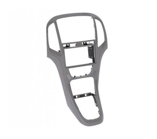 2-DIN frame Opel Astra 10-16 lang  Titan grijs