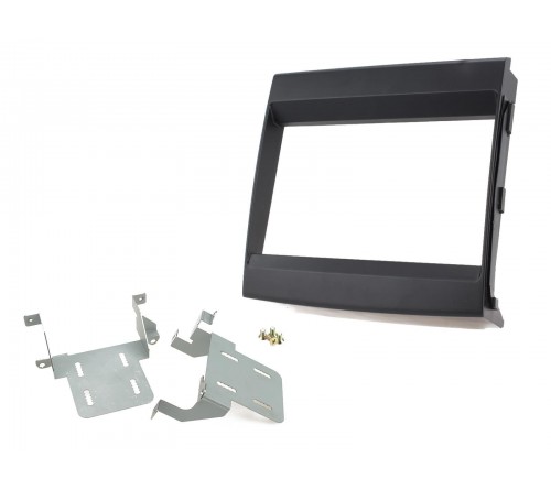 2-DIN frame Porsche Cayenne 11-16 zwart