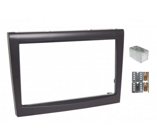 2-DIN frame Porsche 911  Cayman  Boxster 09-14 zwart