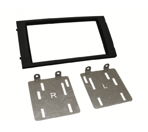 2-DIN frame Seat Ibiza 15-21 met OEM navigatie  zwart