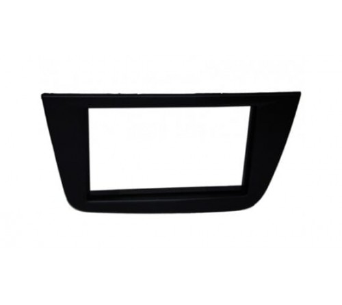 2-DIN frame Seat Altea 04-14  Toledo 05-12 zwart