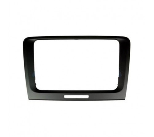 2-DIN frame Skoda Superb 08-15 zwart