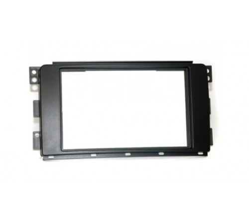 2-DIN frame Smart ForTwo 07-10 ForFour 04-06 zwart