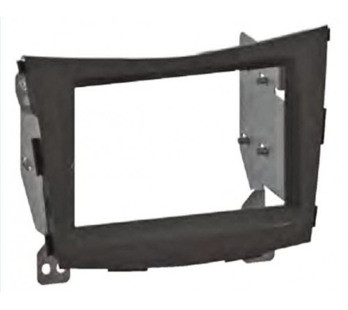 2-DIN frame Ssangyong Tivoli 15-19  piano zwart