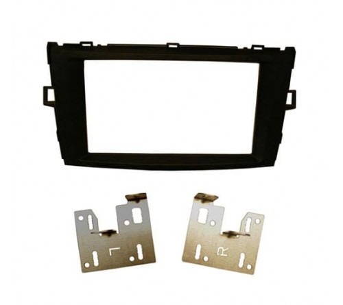 2-DIN frame Toyota Verso 14-19 zwart