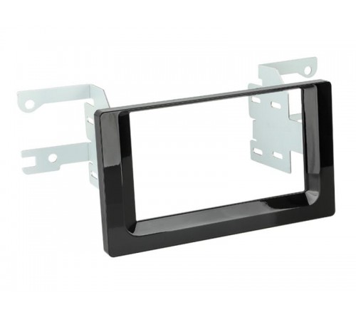 2-DIN frame Toyota Auris 16-19 piano zwart