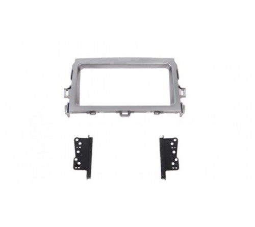 2-DIN frame Toyota Corolla 09-13 zilver grijs