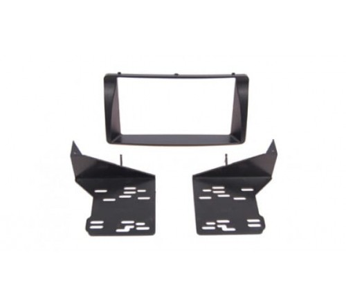 2-DIN frame Toyota Corolla 02-08 zwart