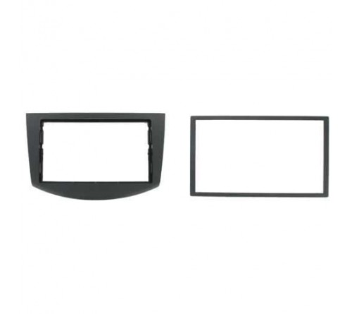 2-DIN frame Toyota RAV4 06-12 zwart