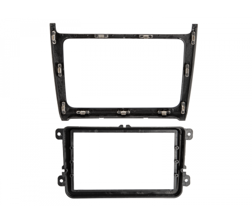 2-DIN frame VW Polo 14-18 zilver