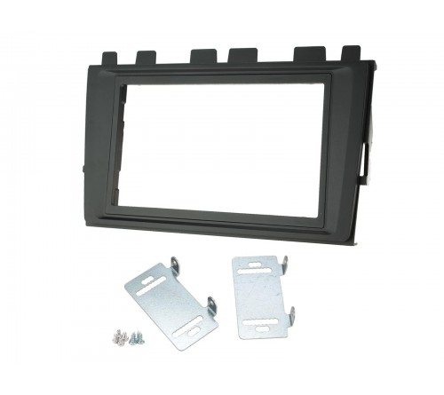 2-DIN frame VW Polo 18- zwart