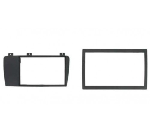 2-DIN frame Volvo S60  V70  XC70 04-09 zwart