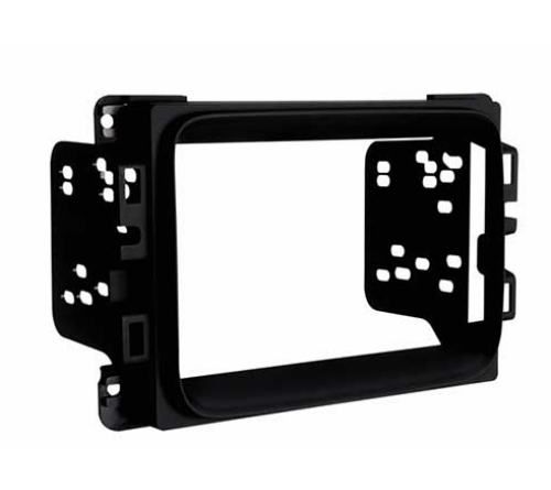 2-DIN frame Dodge Ram  Jeep Cherokee  Compass 14-21  zwart