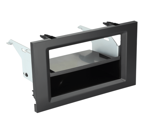 2-DIN frame met bakje MB Actros (MP4/BM963)2011- 2018 Zwart