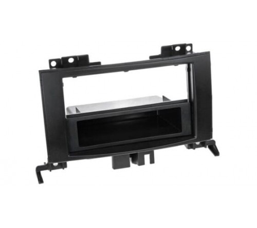 2-DIN frame Mercedes Sprinter  VW Crafter 07- met bakje zwa