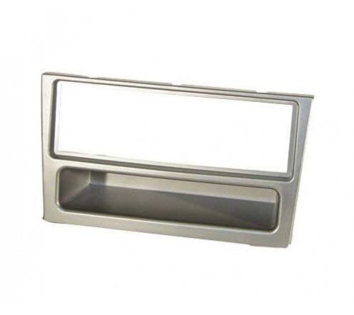 2-DIN frame Opel Combo  Trafic  Vivaro +bakje  grijs zilvr