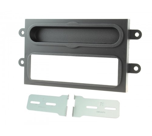 2-DIN frame Renault Twingo 14-21 met bakje  mat zwart