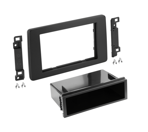 2-DIN frame Renault Express 21-23 zwart