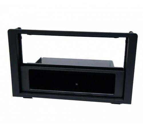 2-DIN frame Saab 9-3 06-14 met bakje  zwart