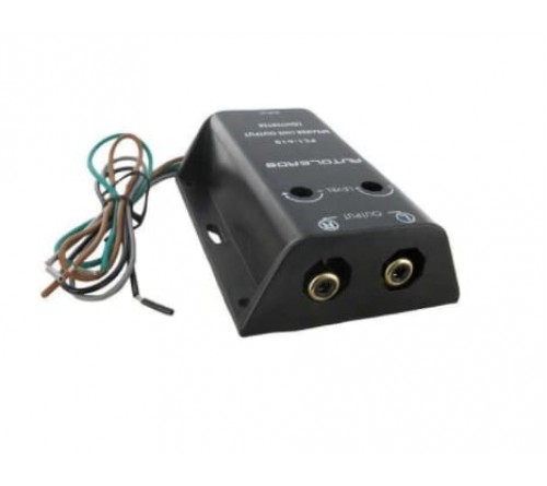 HIGH - LOW adapter universeel voor radios zonder LINE-OUT