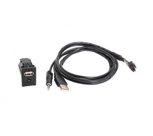 USB retention AUX Subaru BRZ/Toyota GT86/RAV4/Auris 90cm