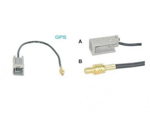 adapterkabel 10 cm GT-5 M - SMB M Volvo V70/XC90/F-Reeks